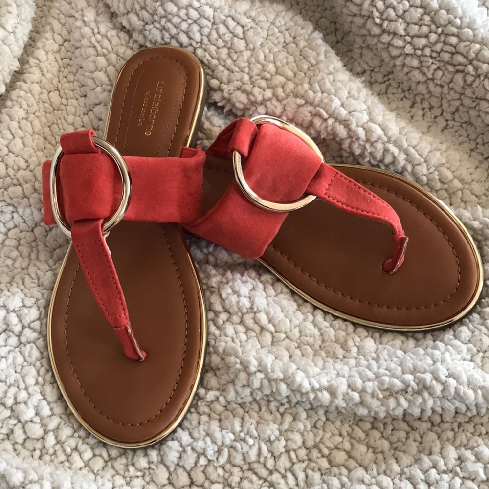 Liz Claiborne sandals. Size 8.5. Worn once.